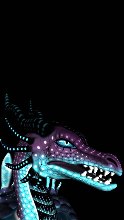 turquoise reptilian dark black wallpaper background phone