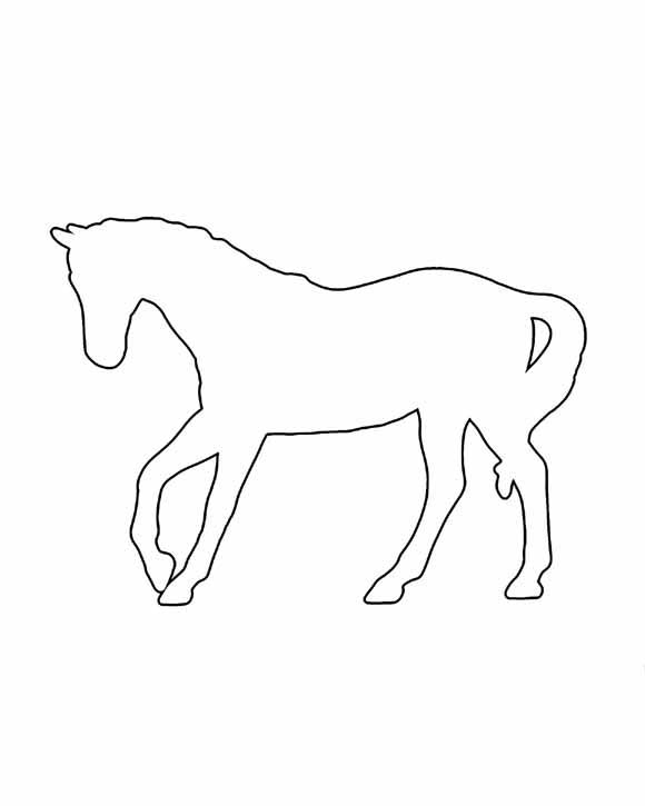 horse coloring page free printable preschool kindergarten 1st grade