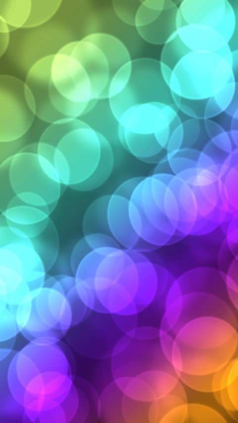 vibrant bokeh multicolored rainbow wallpaper background phone