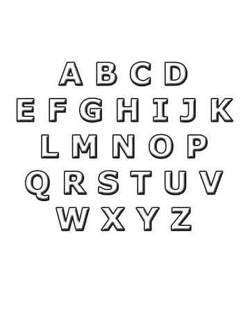 ABC color the alphabet free printable worksheet preschool kindergarten