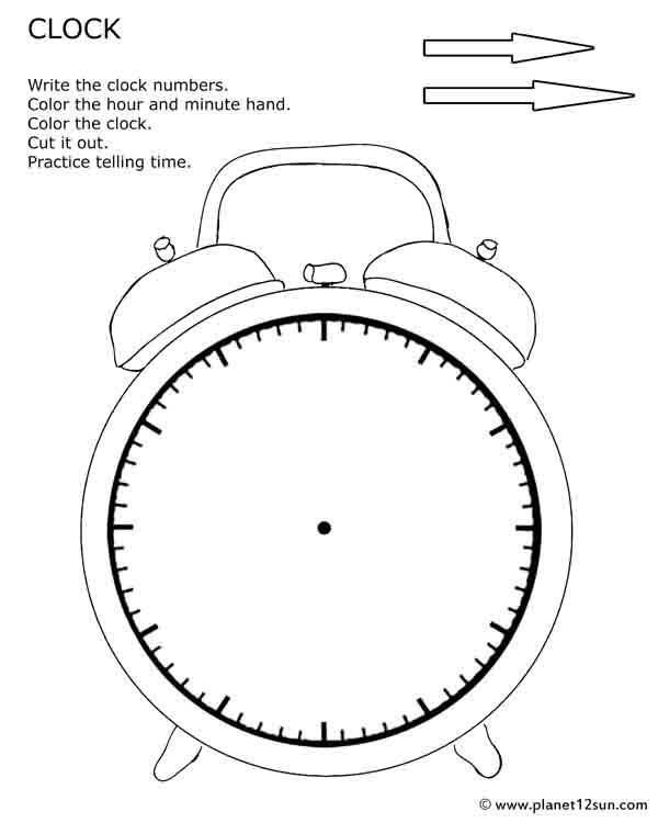 clock practice telling time free printable worksheet 2nd 3rd 4th grade
